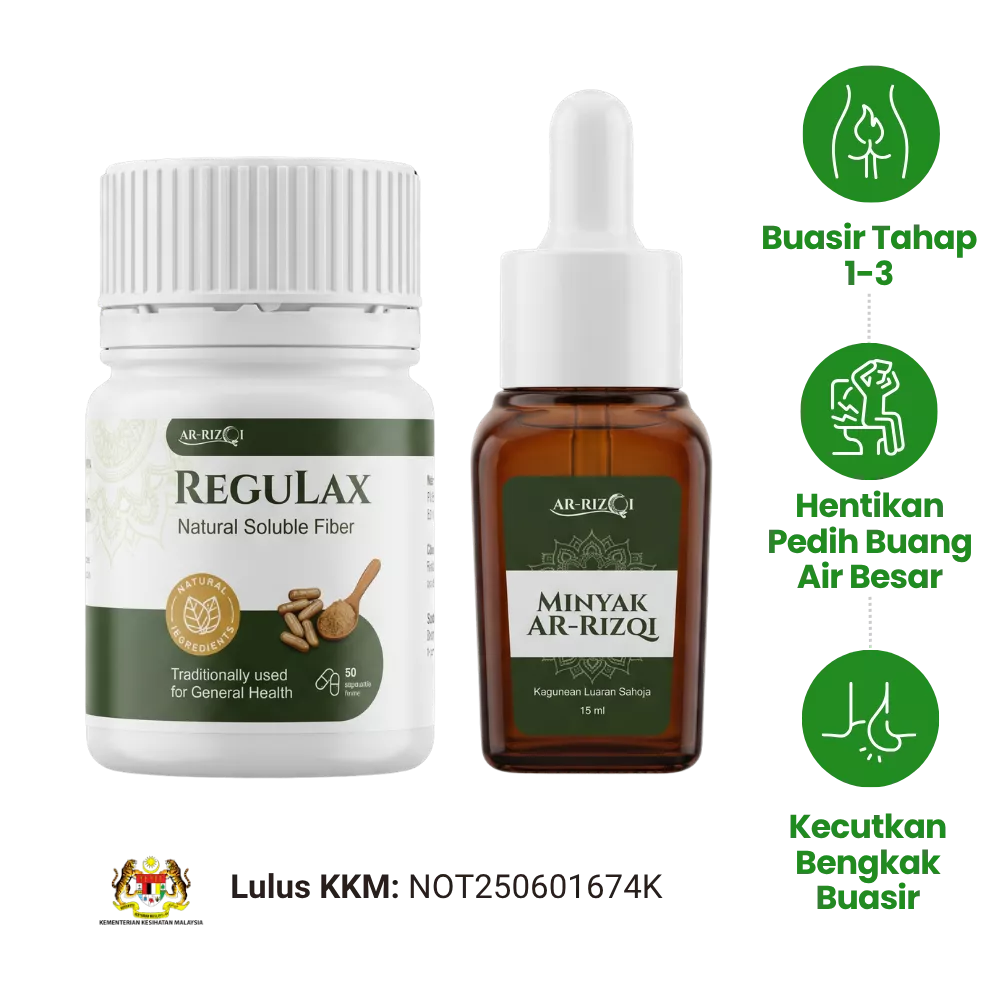 Regulax & Minyak Ar-Rizqi - Dual Therapy, Lulus KKM